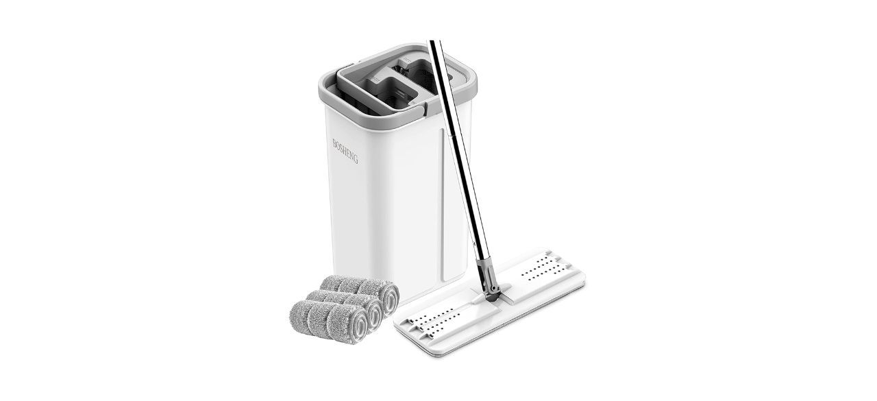 Bosheng Mop And Bucket With Wringer Set