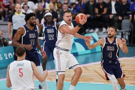 Fans of Serbia stood and cheered for a LeBron James dunk. For a Steph Curry 3-pointer. Want to know what makes the Olympics so unique from the NBA? Passion for basketball that leaves self-seriousness at the door.