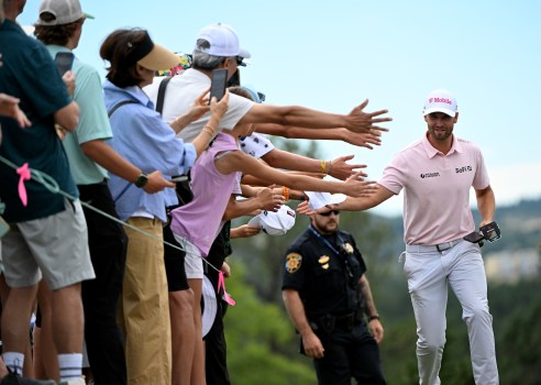 You can't put a price on pressing the flesh with an honest-to-goodness PGA legend. Who cares if said legend shot a 74 at the BMW Championship Sunday?