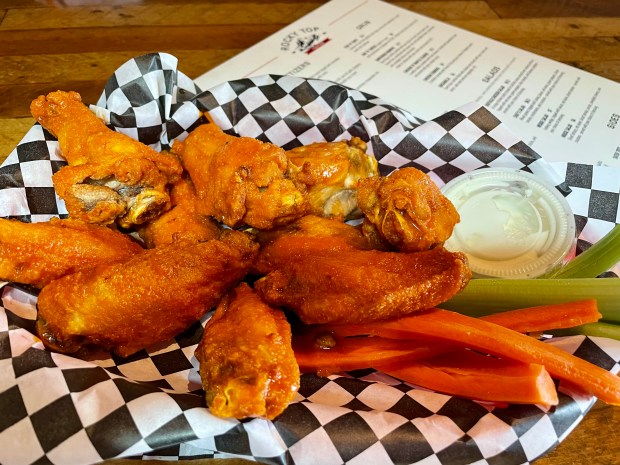 The Wings at the Rocky Top Tavern on Lowell Boulevard in Denver. (Jonathan Shikes/The Denver Post)