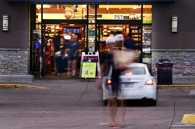 Shoppers at the Safeway store at 757 E. 20th Ave. in Denver on Monday, Sept. 2, 2024. (Photo by Hyoung Chang/The Denver Post)