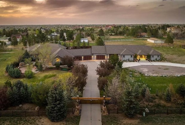 Von Miller's former nine-bedroom, 15-bath mansion near the Broncos headquarters can be rented for $40,000 a month. (Courtesy RE/MAX Professionals)