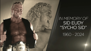 Sidney Raymond Eudy, a professional wrestler known as Sid Vicious who was known for his intense persona and imposing stature, has died, his son announced Monday. He was 63.